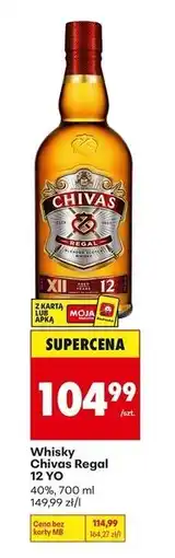 Biedronka Whisky Chivas Regal 12 YO oferta