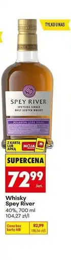 Biedronka Whisky Spey River oferta