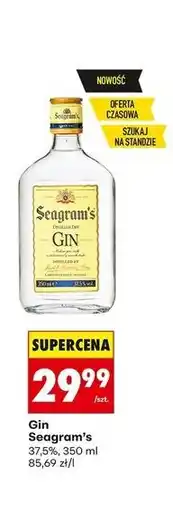 Biedronka Gin Seagram's 37,5% oferta