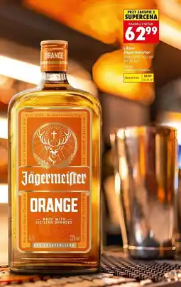 Biedronka Likier Jägermeister Orange oferta