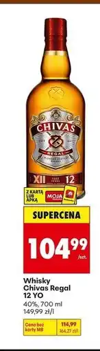 Biedronka Whisky Chivas Regal 12 oferta