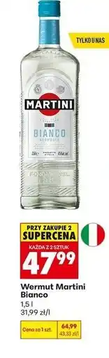 Biedronka Vermouth Martini Bianco oferta
