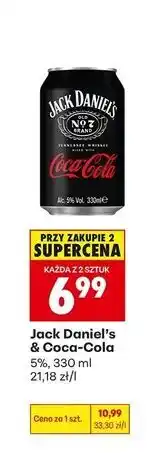 Biedronka Drink Jack Daniel's & Cola oferta