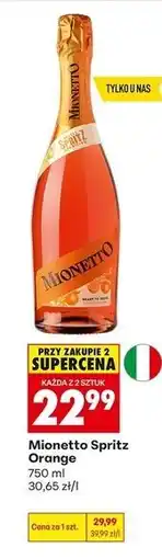 Biedronka Wino orange Mionetto Spriz oferta