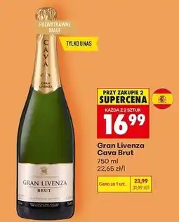 Biedronka Wino Gran Livenza Brut oferta