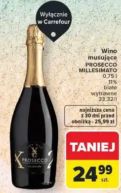 Carrefour Wino For Due Prosecco oferta