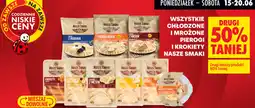 Biedronka Wszystkie chłodzone i mrożone pierogi i krokiety Nasze Smaki oferta