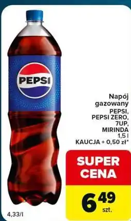 Globi Pepsi, Pepsi Zero, 7UP, Mirinda Napój gazowany oferta