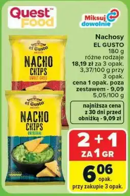 Carrefour Market Nachosy EL GUSTO oferta
