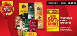 Biedronka Wszystkie kawy Cafe d'Or oferta