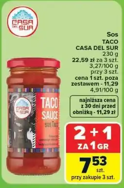 Carrefour Market Sos TACO CASA DEL SUR oferta