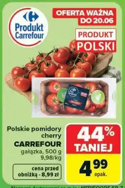 Carrefour Polskie pomidory cherry Carrefour oferta