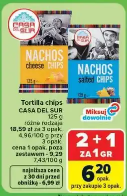 Carrefour Market Tortilla chips CASA DEL SUR oferta