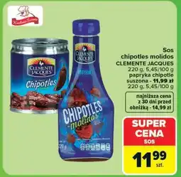 Carrefour Market Sos chipotles molidos CLEMENTE JACQUES oferta