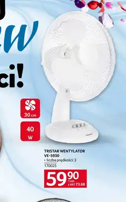 Selgros Wentylator Tristar oferta