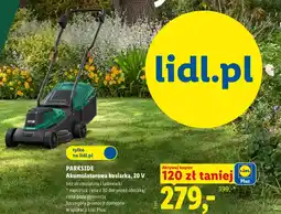 Lidl Kosiarka akumulatorowa Parkside oferta