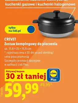 Lidl Zestaw kempingowy Crivit oferta