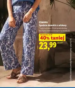 Lidl Spodnie damskie Esmara oferta