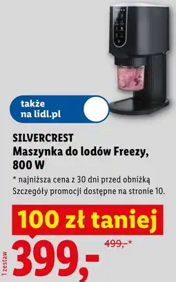 Lidl Maszynka do lodów SilverCrest oferta