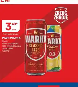 Chorten Piwo Warka oferta