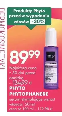 SuperPharm Serum stymulujące wzrost włosów Phyto Phytophanere oferta