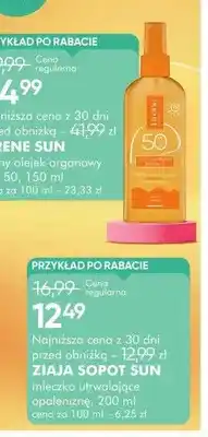 SuperPharm Suchy olejek utrwalający opaleniznę Ziaja Sopot Sun oferta