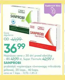 SuperPharm Probiotyk Sanprobi IBS oferta
