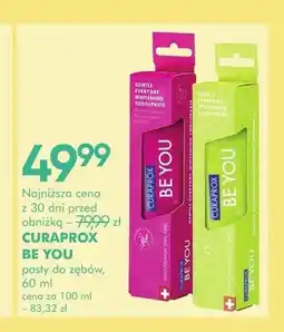 SuperPharm Pasta do zębów Curaprox Be You oferta