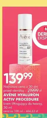 SuperPharm Krem liftingujący do twarzy Avène Hyaluron Activ B3 Procedure oferta
