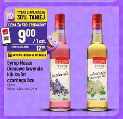 Polomarket Syrop Nasze Domowe z kwiatów czarnego bzu oferta