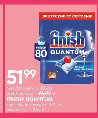 Kapsułki do zmywarki Finish Quantum