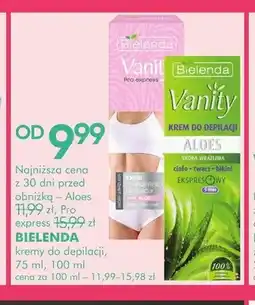 SuperPharm Krem do depilacji Bielenda Vanity Aloes oferta