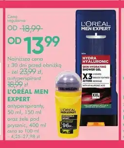 SuperPharm Antyperspirant L'Oréal Men Expert oferta