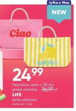 SuperPharm Torba plażowa Life oferta
