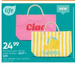 SuperPharm Torba plażowa Life Ciao oferta
