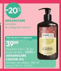 SuperPharm Szampon do włosów Arganicare Castor Oil oferta
