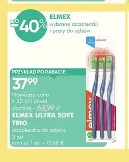 SuperPharm Szczoteczka do zębów Elmex Ultra Soft Trio 3-pak oferta