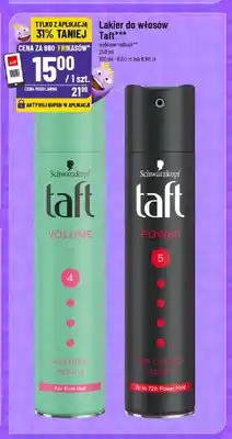 Polomarket Lakier do włosów Taft Volume Hold 4 oferta