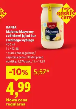 Lidl Majonez Kania oferta