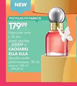 SuperPharm Woda perfumowana damska Cacharel Ella Ella oferta
