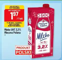 Polomarket Mleko UHT 3,2% Mleczna Polana oferta