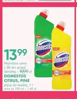 SuperPharm Płyn do toalety Domestos Citrus oferta