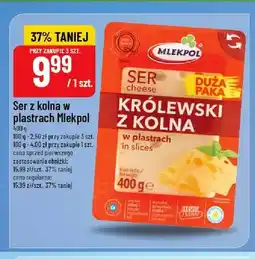 Polomarket Ser Królewski z Kolna w plastrach Mlekpol oferta