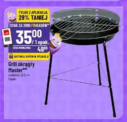 Polomarket Grill okrągły Master oferta