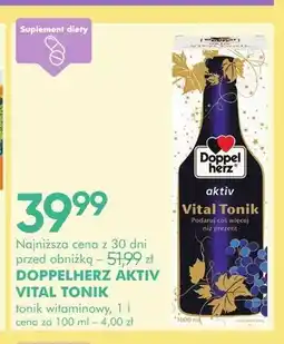 SuperPharm Tonik witaminowy Doppelherz Aktiv Vital Tonik oferta