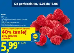Lidl Maliny Plus-Plus oferta