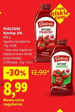 Lidl Ketchup Pudliszki oferta