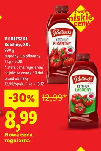 Lidl Ketchup Pudliszki oferta