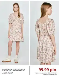 Big Star Sukienka dziewczęca z wiskozy Big Star oferta