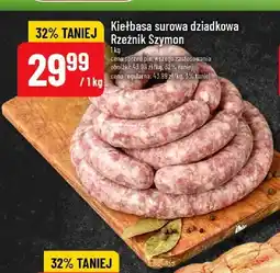Polomarket Kiełbasa surowa dziadkowa Rzeźnik Szymon oferta